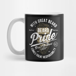 Beard Pride Beard Guy Shirt Berded Man Real Men Have Beards Mug